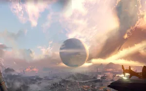 Destiny Hd Glimpse Of The Last City Wallpaper