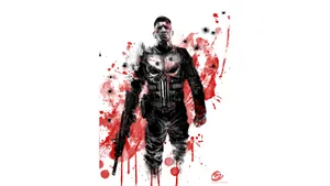 Destroy Your Enemies With The Punisher Desktop Wallpaper