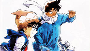 Detective Conan And Hattori Heiji Fanart Wallpaper