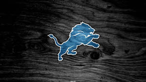 Detroit Lions Black Logo Wallpaper