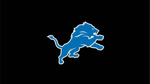Detroit Lions Dark Logo Wallpaper