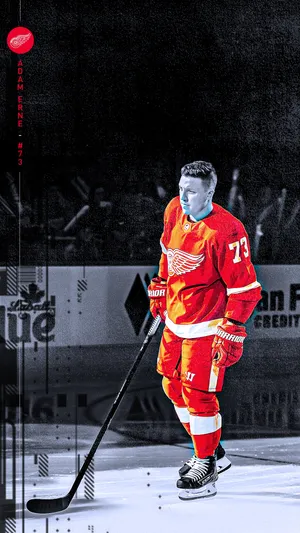 Detroit Red Wings Adam Enre Wallpaper