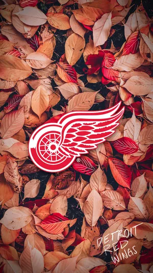 Detroit Red Wings Autumn Wallpaper