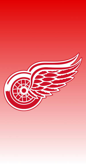Detroit Red Wings Gradient Wallpaper