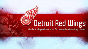 Detroit Red Wings Legends Quote Wallpaper