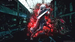 Devil May Cry 5 – Dante's Motorbike 4k Wallpaper Syanart Station Wallpaper