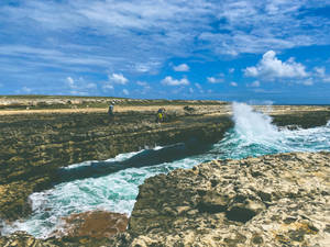 Devil's Bridge Antigua And Barbuda Wallpaper