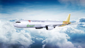 Dhl In Cargo Plane Wallpaper