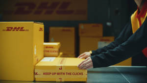 Dhl Shipping Boxes Wallpaper