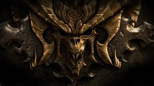 Diablo 3 Demonic Logo Wallpaper