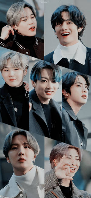 Diagonal Lockscreen Bts Wallpaper