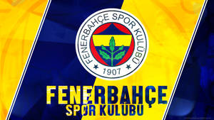 Diagonal Stripe Fenerbahce Wallpaper