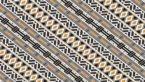 Diagonal Tribal Pattern Wallpaper