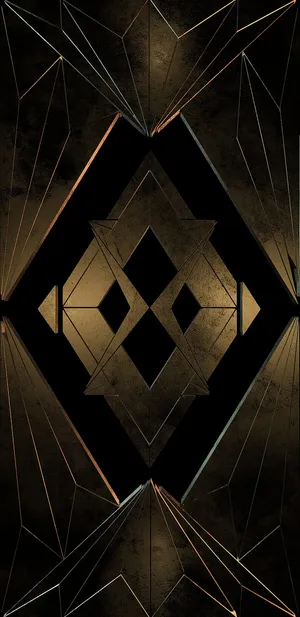 Diamond Layers Art Deco Iphone Wallpaper