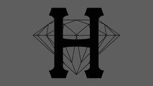 Diamond Supply Co Letter H Log Wallpaper