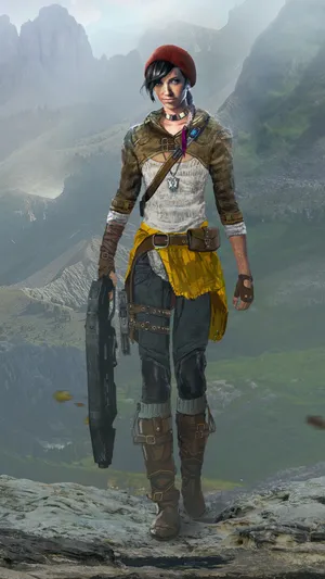 Diaz Rugged Clothes Gears 5 Phone Wallpaper