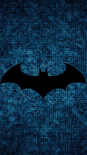 Digital Batman Symbol Background Wallpaper