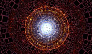 Digital_ Infinity_ Tunnel Wallpaper