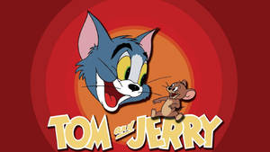 Digital Poster Of Tom Cat And Jerry Wallpaper