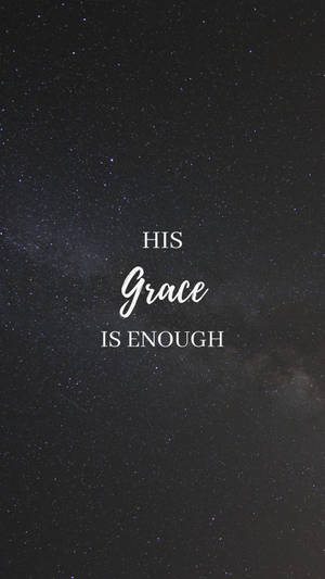 Digital Poster With Aesthetic Christian Proverb Wallpaper