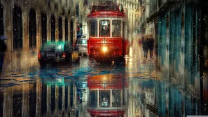 Digital Rain Artwork 4k Wallpaper