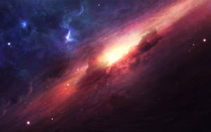 Digital Space Universe Wallpaper