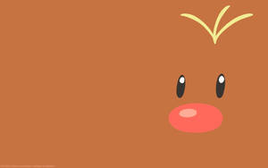 Diglett Pokémon Brown Aesthetic Wallpaper