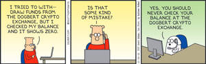 Dilbert Comic On Crypto Wallpaper