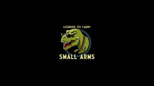 Dinosaur Small Arms Humor Wallpaper