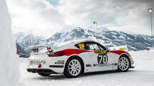 Dirt Rally Porsche Cayman Wallpaper