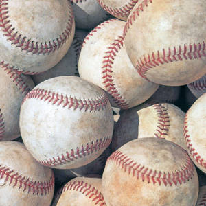 Dirty Baseball Pile Wallpaper