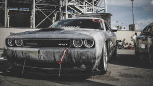 Dirty-looking 2018 Dodge Challenger Demon 4k Wallpaper