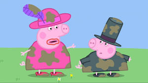Dirty Peppa Pig And George Wallpaper