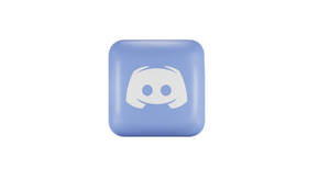 Discord 3d Cube Logo Wallpaper