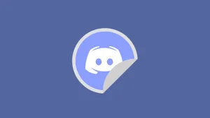 Discord Logo Sticker Art Wallpaper