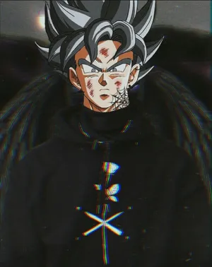 Discover Goku Black Supreme In This Super Saiyan Rose Form Wallpaper