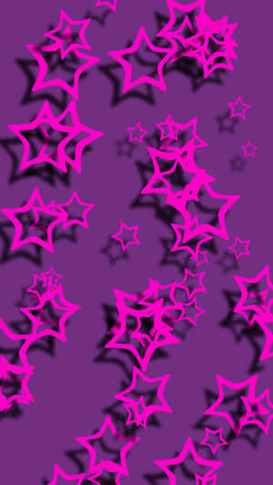 Discover The Beauty Of A Glowing Aesthetic Star Wallpaper