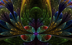 Discover The Intricate Beauty Of Fractals. Wallpaper