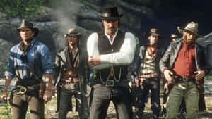 “discover The Wild West In Red Dead Redemption - 4k Remastered Edition” Wallpaper