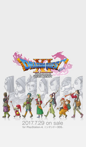 Discover The World Of Dragon Quest On Your Iphone! Wallpaper