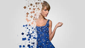 Disintegration Effect Taylor Swift Wallpaper
