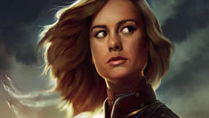 Disney 1920x1080 Hd Captain Marvel Brie Larson Wallpaper