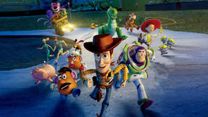 Disney 1920x1080 Hd Toy Story 3 Toys Running Wallpaper