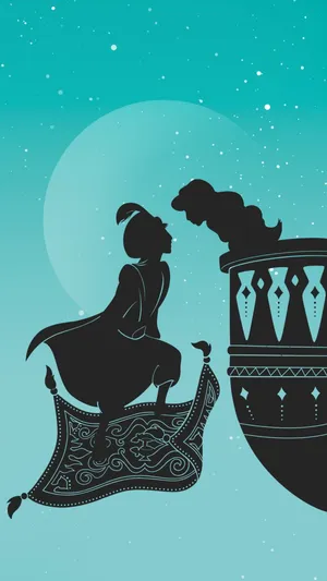 Disney Aladdin And Jasmine Wallpaper