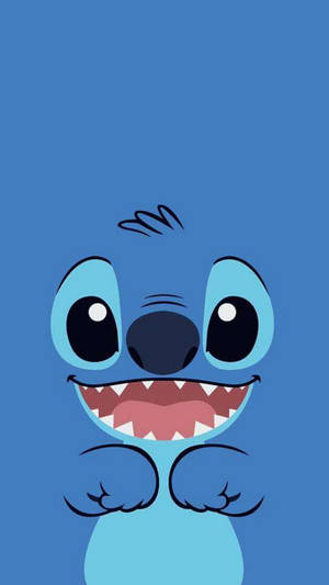 Disney Blue Stitch Wallpaper