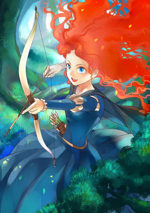 Disney Brave Anime Art Wallpaper