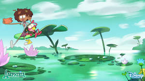 Disney Channel Amphibia Show Wallpaper