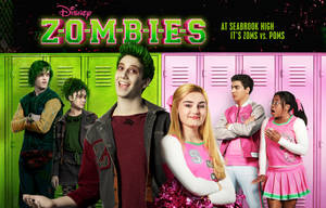 Disney Channel Zombies Zed And Addison Wallpaper