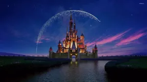 Disney Characters Celebrating Success Wallpaper