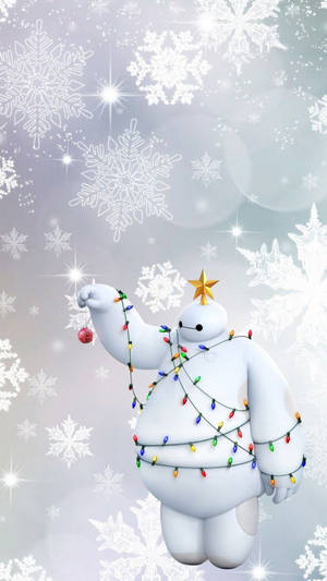 Disney Christmas Baymax Wallpaper